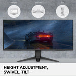 ViewSonic 34" 165Hz LCD Gaming Monitor, Black (VX3418-2K)