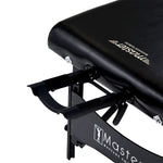 Master Massage 30" Galaxy Professional Portable Massage Table Package Black - Memory Foam Cushioning  (20243)