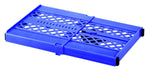 Lockermate Adjust-A-Shelf 10.13" ABS Locker Shelf, Blue (05023)
