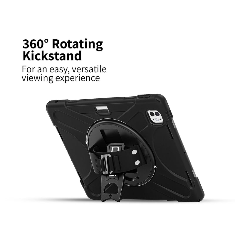 CODi Rugged 13" Case for iPad Pro M4, Black (C30705092)