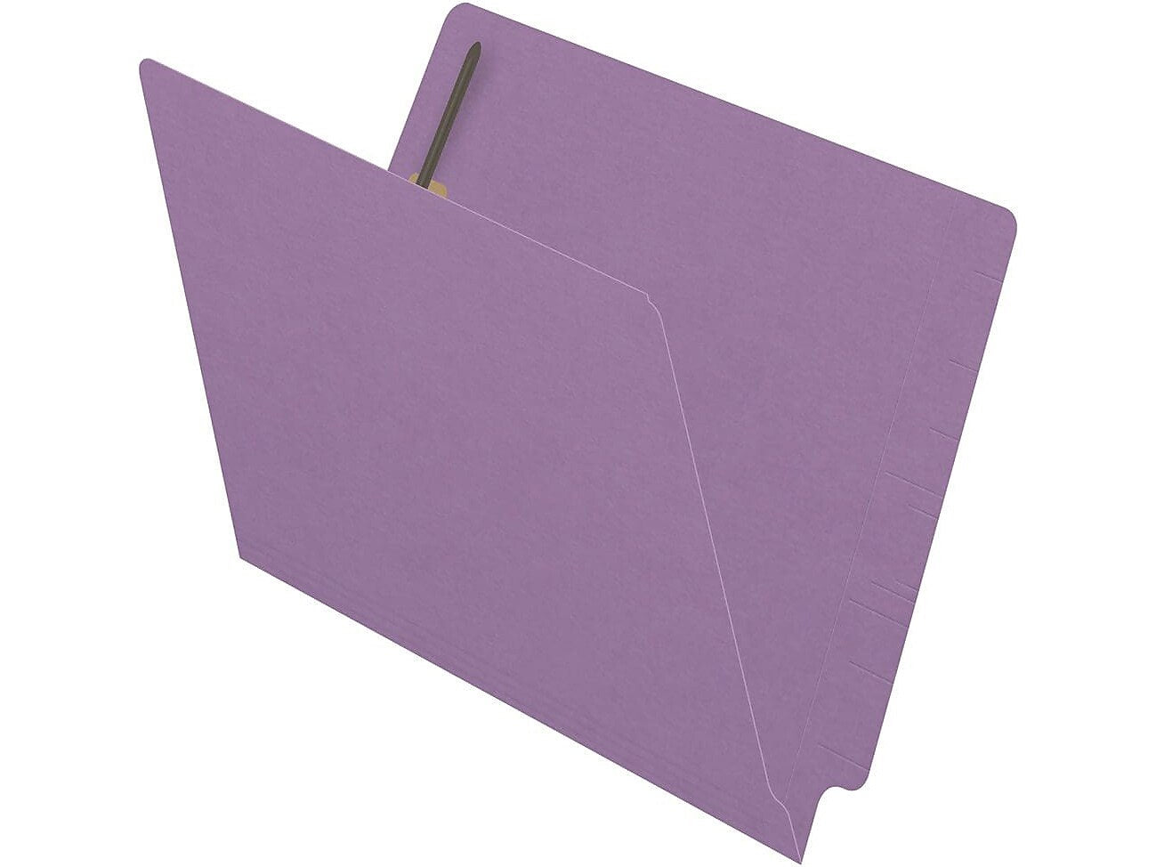 Medical Arts Press Reinforced End Tab File Folder, Straight Cut, Letter-Size, Lavender, 50/Box (S-01502-LAV)