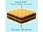 Rip Van Dark Chocolate Wafers, 0.78 oz., 16 Packs/Box (5207)