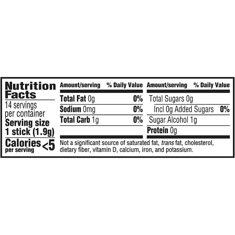 Trident Sugar Free Spearmint Gum, 14 Pieces/Pack, 12/Packs (VAM05017)