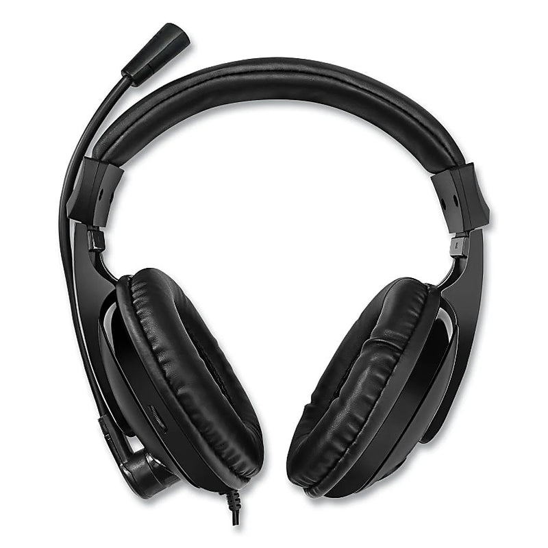 Adesso Xtream H5 Binaural Over The Head Multimedia Headset with Mic, Black (ADEXTREAMH5)