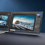 SideTrak Swivel 15.6" 60 Hz Attachable Portable Monitor, Black (LTTL151)