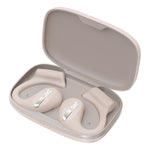 JVC Nearphones Wireless Noise Canceling Over-Ear Earphones, Bluetooth, Sand Beige (JVCHANP50TC)