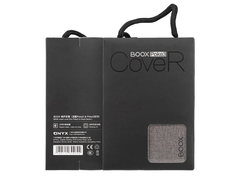 BOOX 6" Case for BOOX Poke 3 E-Reader, Gray (OCV0279R)