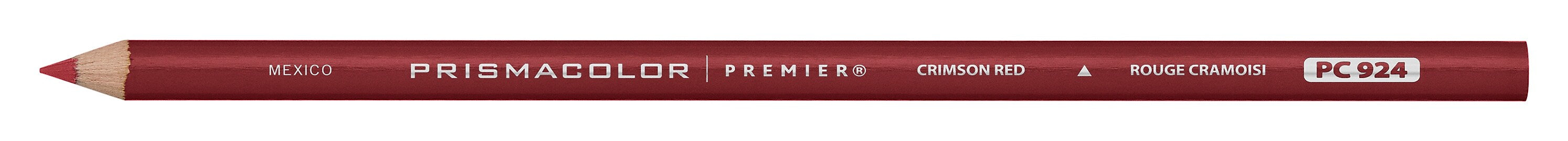 Prismacolor PC924 Colored Pencils, Crimson Red, 12/Pack (3353)