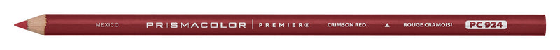 Prismacolor PC924 Colored Pencils, Crimson Red, 12/Pack (3353)
