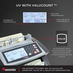 Cassida 5520 Series Bill Counter, Gray (5520UV)