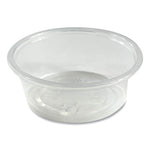Boardwalk Souffle/Portion Cups, 1.5 oz, Polypropylene, Translucent, 2,500/Carton