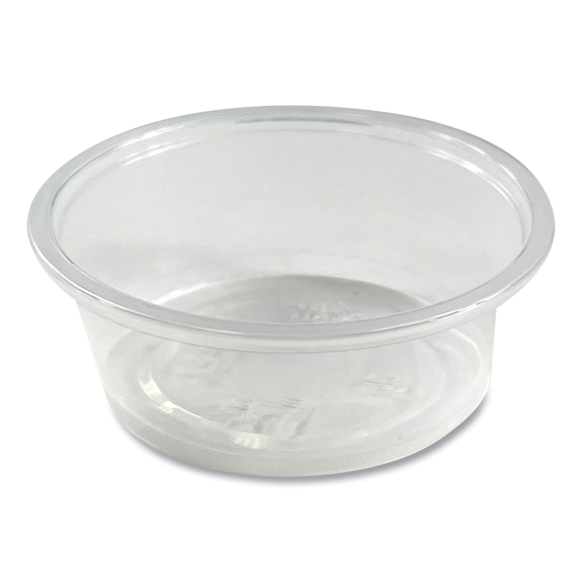 Boardwalk Souffle/Portion Cups, 1.5 oz, Polypropylene, Translucent, 2,500/Carton