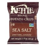 Kettle Brand Gluten Free Sea Salt Potato Chips, 1.5 oz., 24/Box (220-02567)