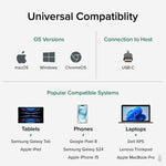 Plugable 3.3' USB-C to USB-C Cable, Black (USBC-240W-1M)