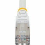 StarTech 100 ft. CAT-6a Ethernet Cable, 27AWG, White (NLWH-100F-6A-PATCH)