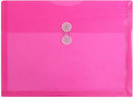 JAM Paper Premium Plastic Document File, Letter, Fuchsia Pink, 3/Pack (218B1FUX3)