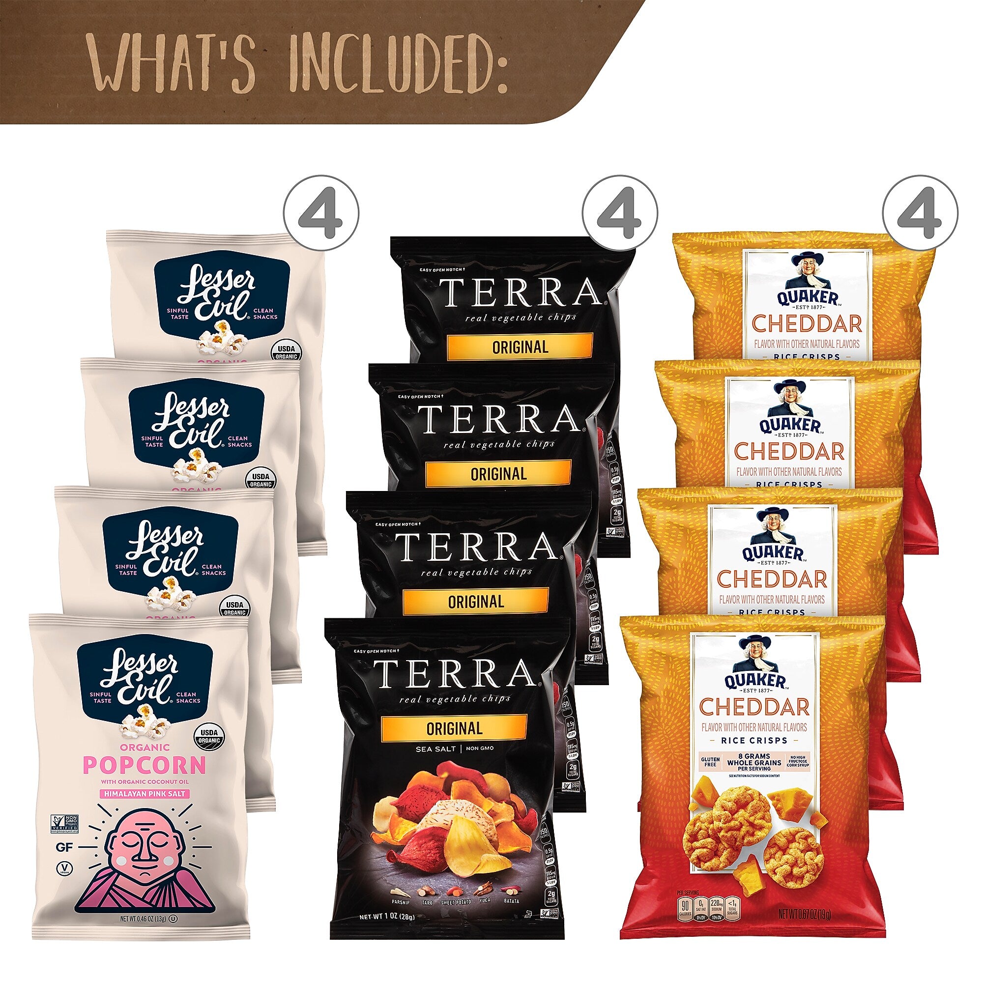 Break Box Big Healthy Snack Mix, Variety, 61/Box (700-S0025)