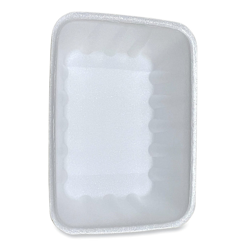 GEN Meat Trays, #42K, 8.75 x 6.32 x 2.25, White, 252/Carton