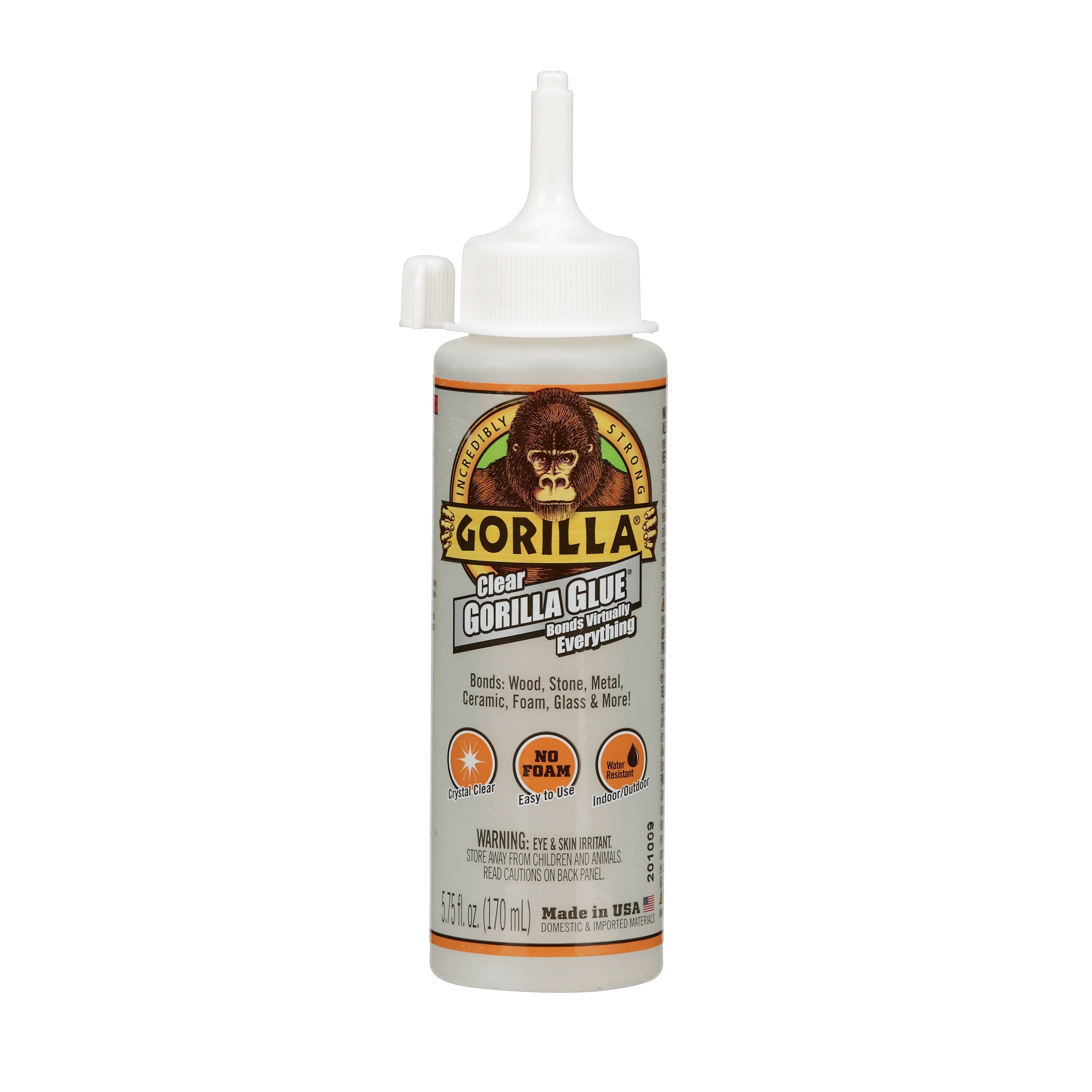 Gorilla Clear Glue, 5.75 oz. (4572502)