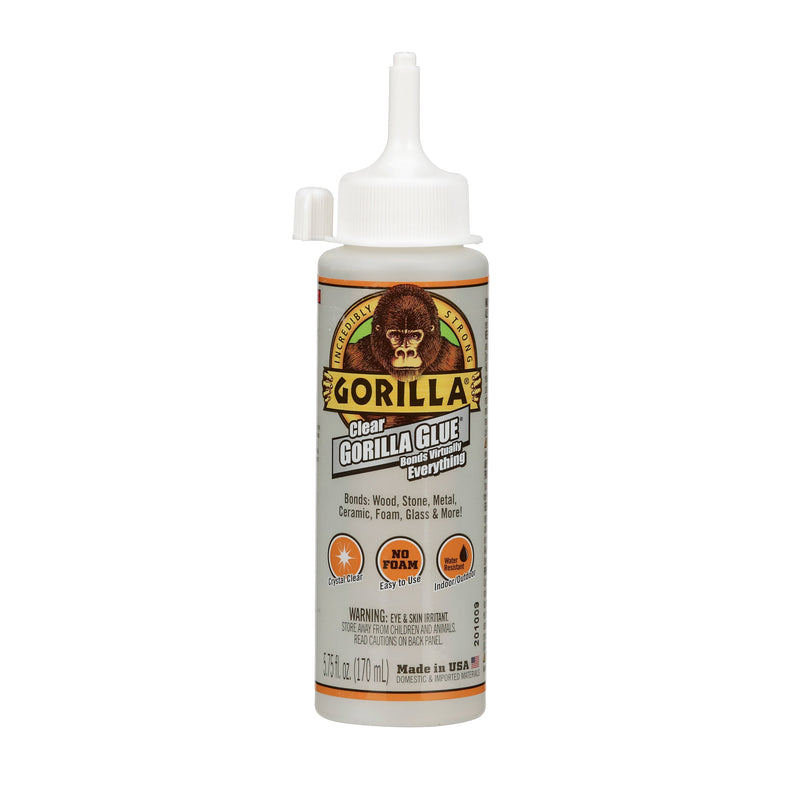 Gorilla Clear Glue, 5.75 oz. (4572502)