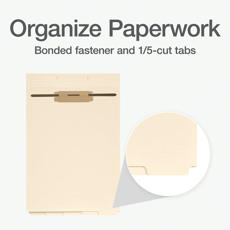 Pendaflex File Divider, Letter, Manila, 50/Pack (75600)
