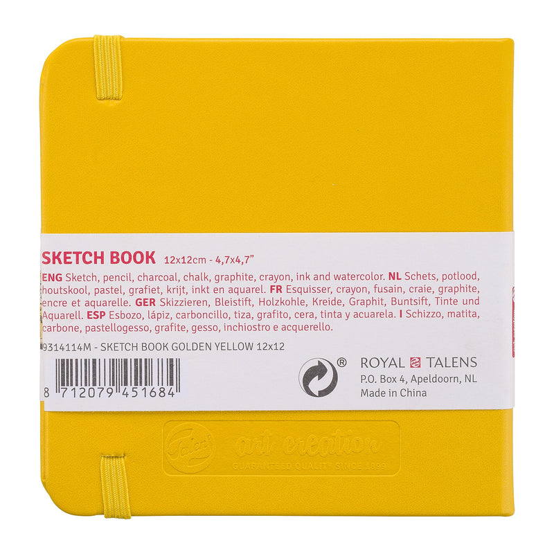 Talens Art Creation 4.7" x 4.7" Sketch Book, 80 Sheets/Book, 5/Bundle (TLN9314114M-5)