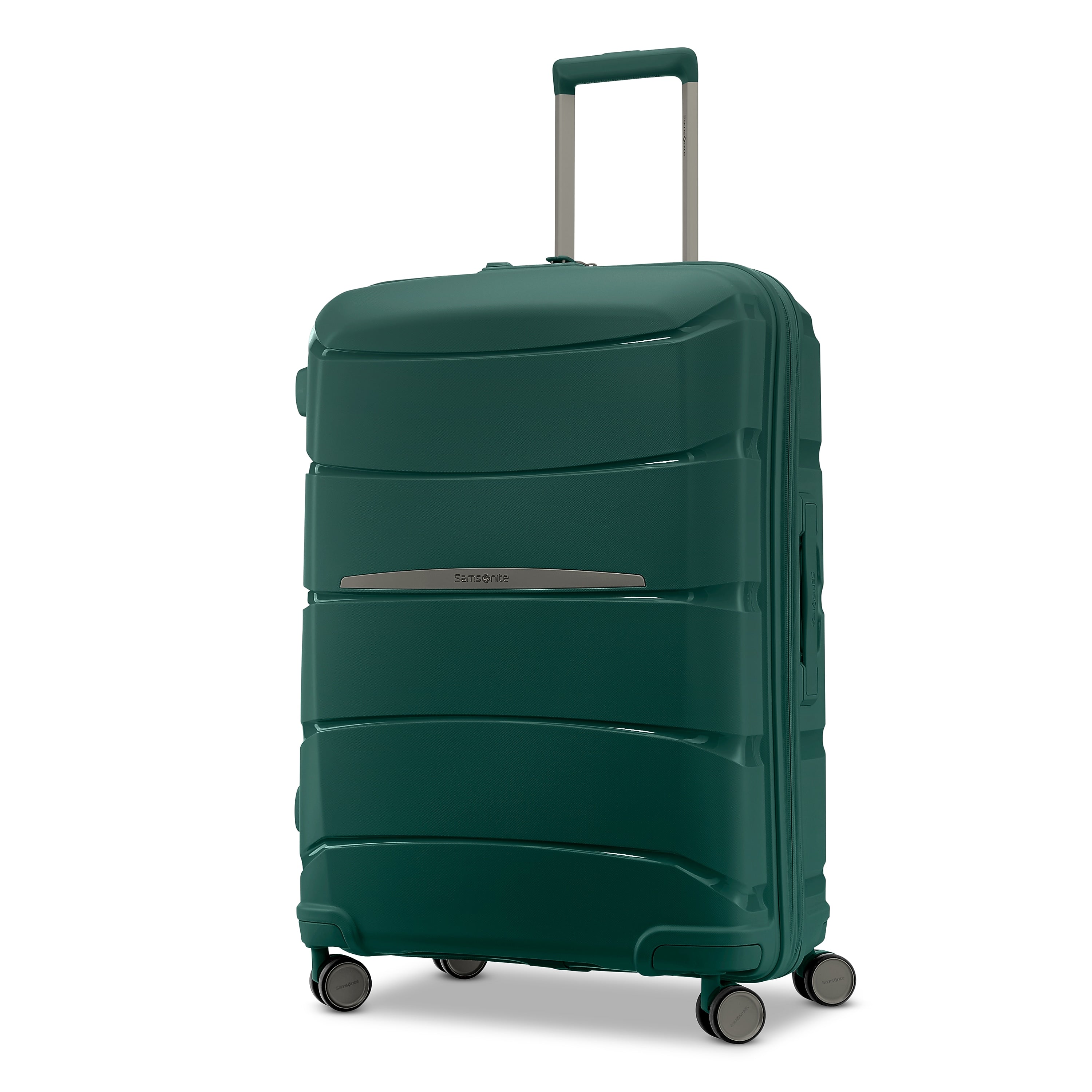 Samsonite Outline Pro 12.0" Hardside Suitcase, 4-Wheeled Spinner, Emerald Green (137394-1327)