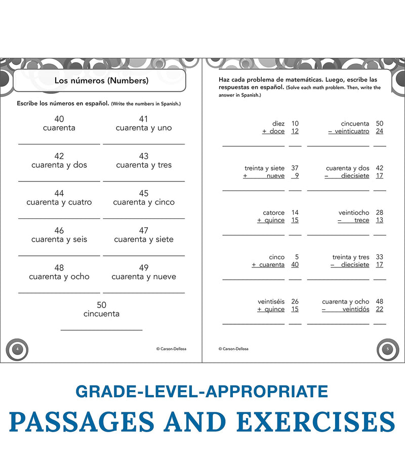 Book Set Skill Builders Spanish Grades 6-8