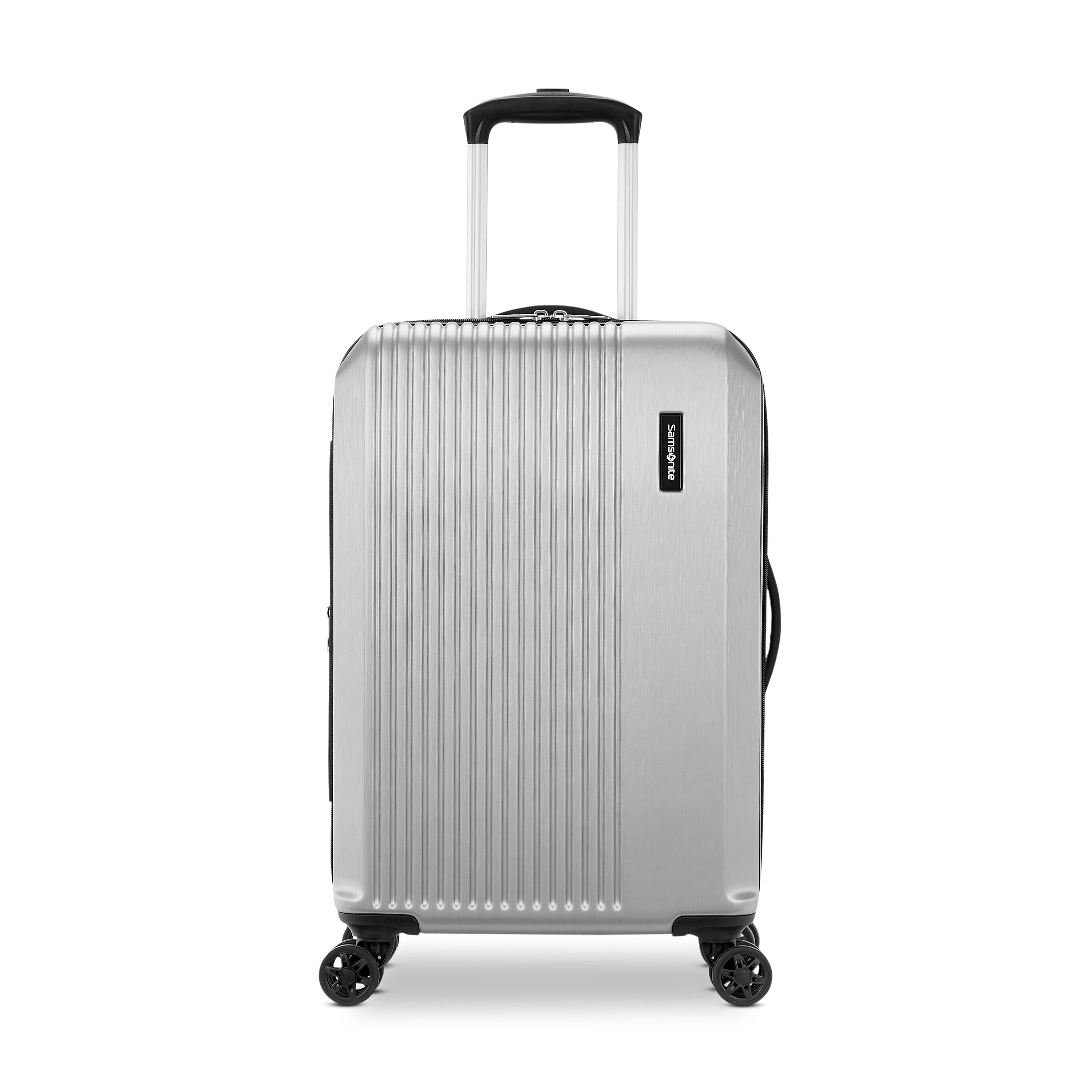 Samsonite Alliance 3-Piece Hardside Spinner Luggage Set, Aluminum Silver (145792-7378)