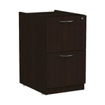 Alera Valencia File Drawer Full Pedestal, 15 5/8" x 20 1/2" x 28 1/2", Espresso