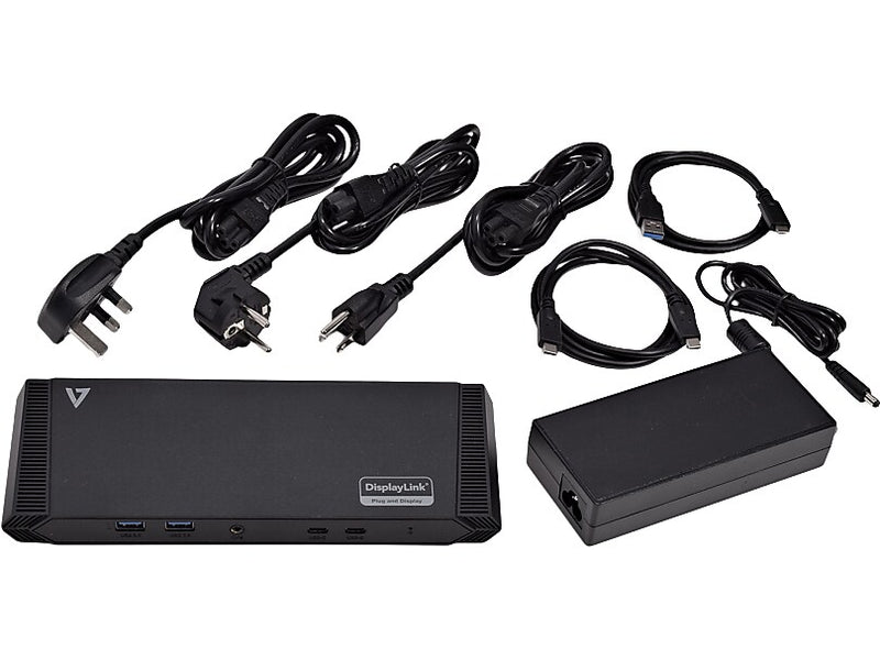Targus Universal DisplayLink Docking Station for Laptop (DOCKUSBC)