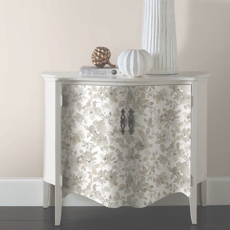 York Wallcoverings Watercolor Floral Peel and Stick Wallpaper (RMK11235WP)