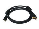 Monoprice 6' HDMI to DVI Audio/Video Cable, Male to Male, Black (102404)