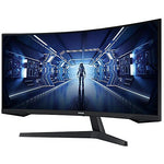 Samsung Odyssey G5 34" Curved WQHD 165Hz LED Gaming Monitor, HDR10, Black (LC34G55TWWNXZA)