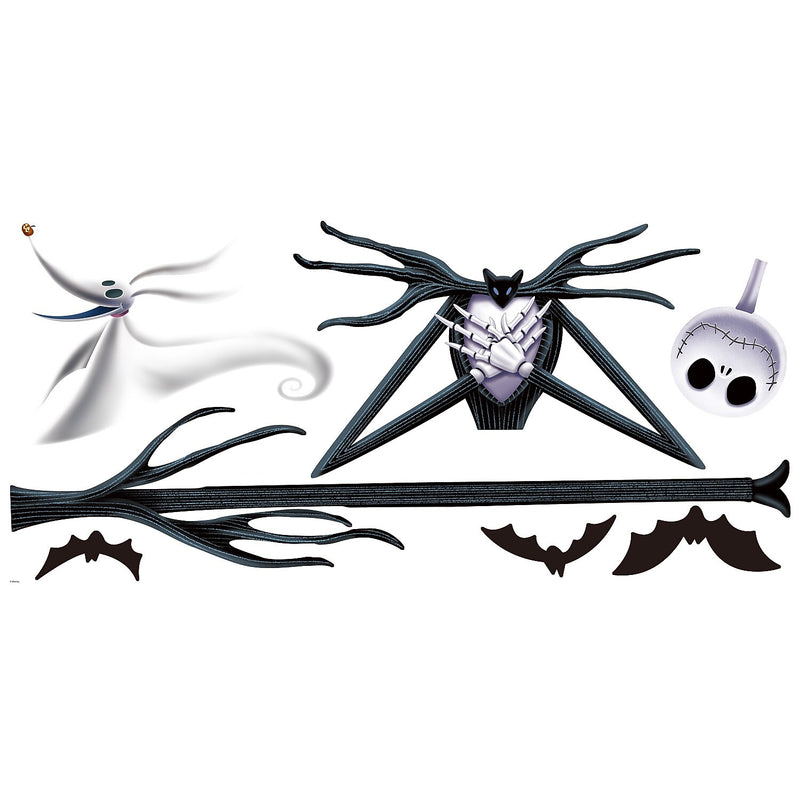 York Wallcoverings the Nightmare Before Christmas Jack Giant Wall Decals (RMK3765GM)
