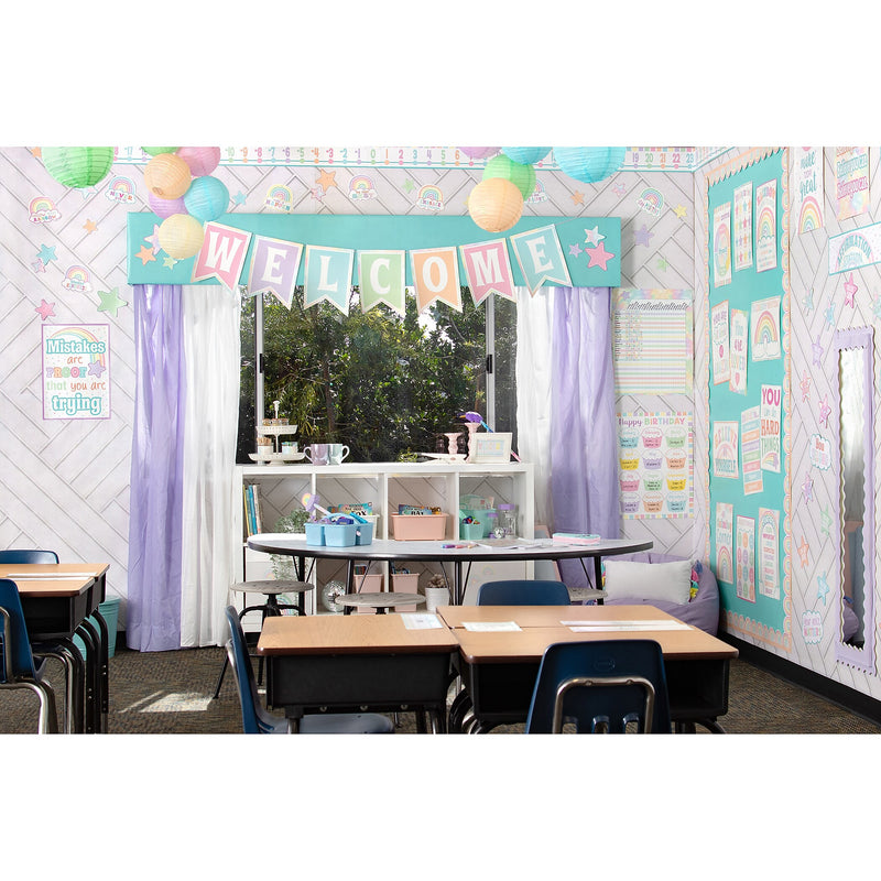 Teacher Created Resources 13.38" x 19" Pastel Pop Positive Posters, 4/Set (TCR2088703)