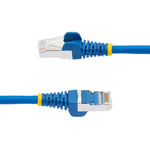 StarTech 75 ft. CAT-6a Ethernet Cable, 27AWG, Blue (NLBL-75F-CAT-6a-PATCH)