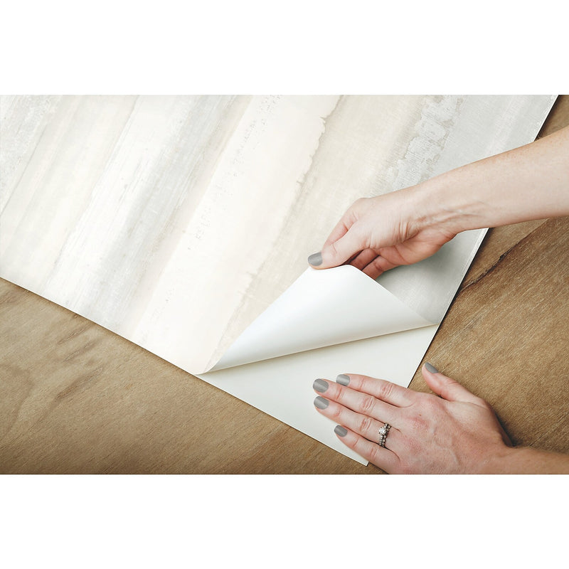 York Wallcoverings Watercolor Stripe Peel and Stick Wallpaper (RMK9062WP)