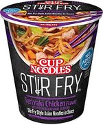 Nissin Cup Noodles Stir Fry Teriyaki Chicken, 3 oz., 6/Carton (NIS42405)