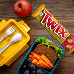 Twix Caramel Sharing Size Chocolate Cookie Bar Candy, 3.02 oz Bar, 24/Box (MMM35387)