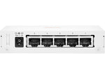 Aruba Instant On 1430 5-Port Gigabit Ethernet Unmanaged Switch, White (R8R44A#ABA)