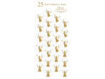 Great Papers Angelic Holiday Seal, Gold, 25/Pack (2023054)