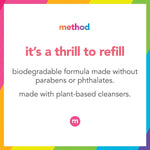 Method Foaming Hand Soap Refill, Waterfall Scent, 28 Fl. Oz. (328107)
