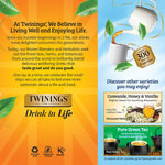Twinings Pure Camomile Herbal Caffeine Free Tea Bags, 25/Box (TNA85142)