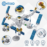 Contixo Aerospace Series Space Station Building Block Set, 573 Pieces/Set (CNXBK07)