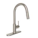 PROFLO 1.5 GPM Single Hole Pull Down Kitchen Faucet (PFXC4027ZBN)