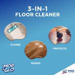 Professional Mop & Glo Triple Action Floor Shine Cleaner, Fresh Citrus, 64 Oz. (3624174297)