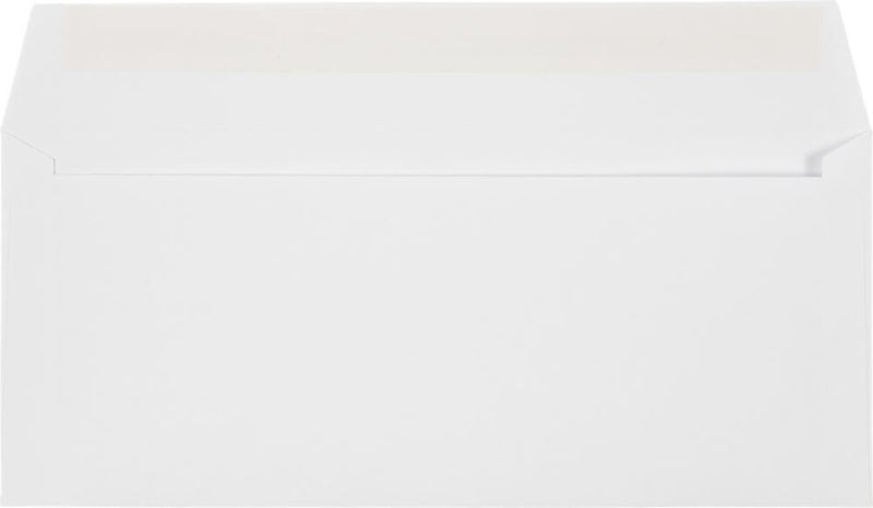 JAM Paper Self Seal #10 Booklet Envelope 4 1/8" x 9 1/2", White, 50/Pack (75746-50)