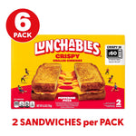 Lunchables Crispy Pepperoni Pizza Grilled Cheesies, 6.2 oz, 12/Pack (220-02479)