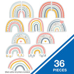 Carson Dellosa Education We Belong Rainbow Fun Cut-Outs, 36/Pack, 3 Packs/Bundle (CD-120645-3)